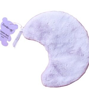 The Crème Shop Lavender Teddy Crescent Makeup Bag